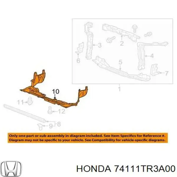 74111TR3A00 Honda 