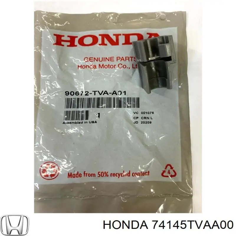  Honda 74145TVAA00 цена, от 15.58 USD
