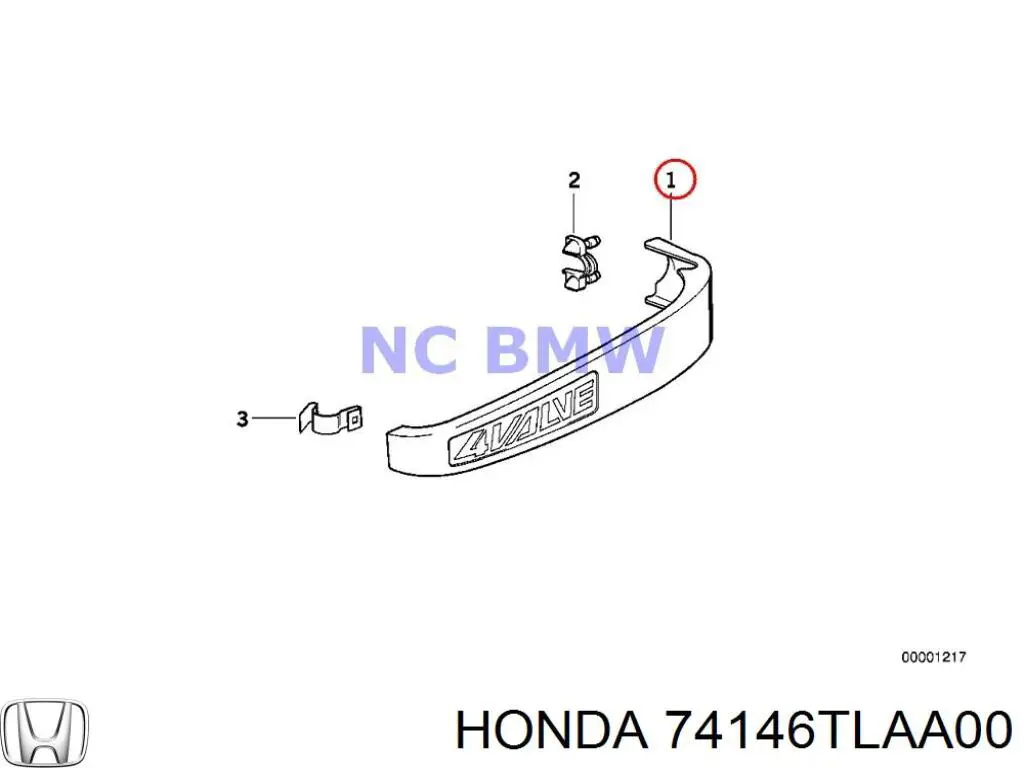 Купить 74146TLAA00 Honda 