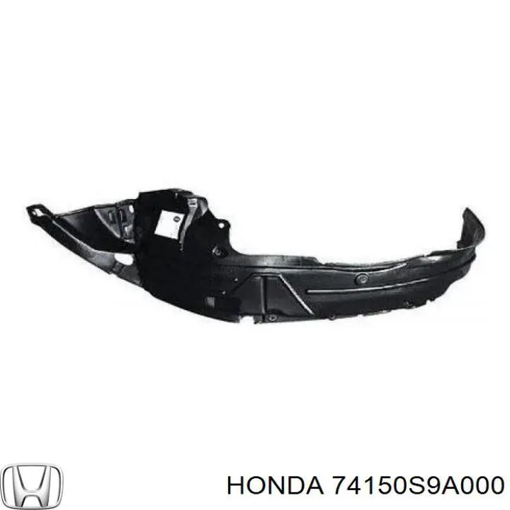 74101-s9a-0000 Honda подкрылок крыла переднего левый
