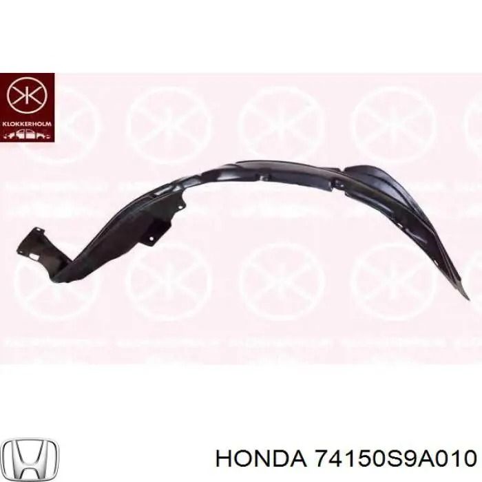 Подкрылок передний левый 74150S9A010 Honda