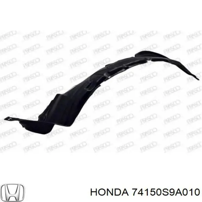 Подкрылок крыла переднего левый Honda 74150S9A010 цена, от 10.46 USD