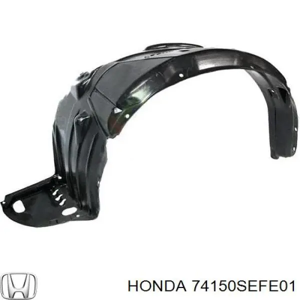 Подкрылок крыла переднего левый Honda 74150SEFE01 цена, от 32.92 USD