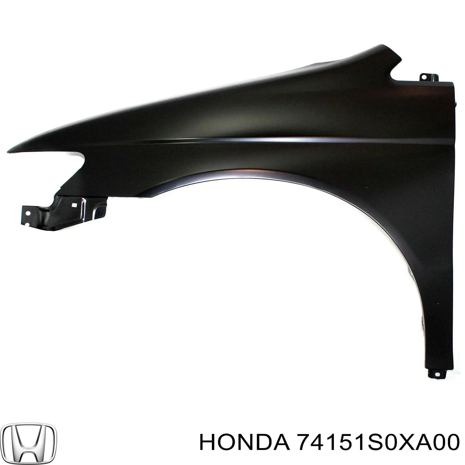 Подкрылок крыла переднего левый Honda 74151S0XA00