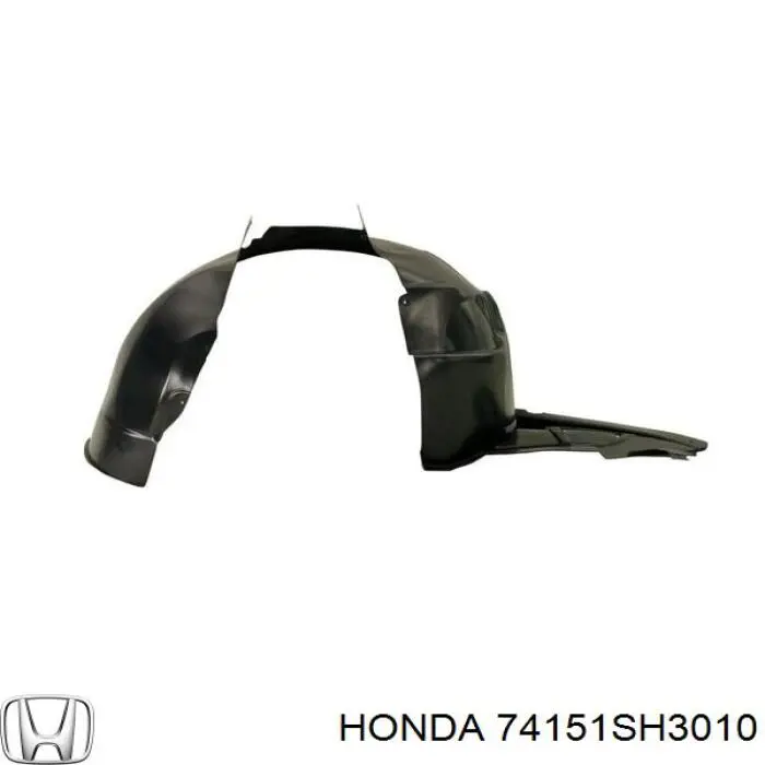 Подкрылок крыла переднего левый Honda Civic IV седан (ED, EF) (1987 - 1993) цена, от 12.32 USD