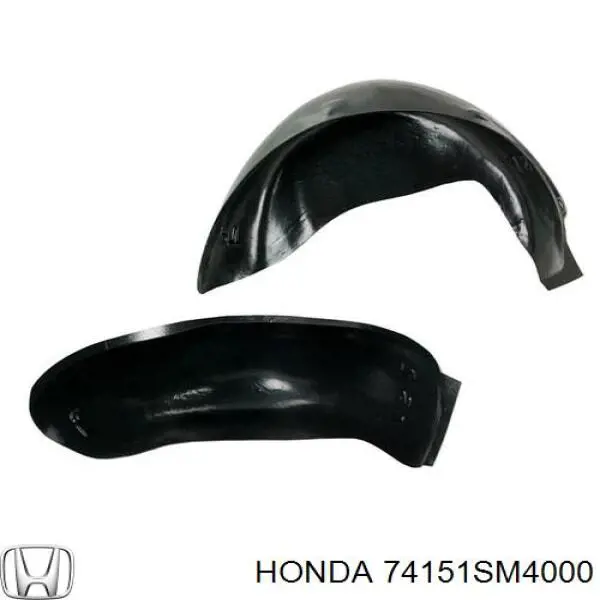 Подкрылок передний левый 74151SM4000 Honda