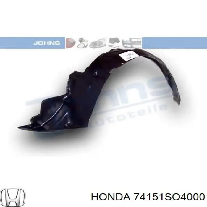 Купить 74151SO4000 Honda Подкрылок передний левый