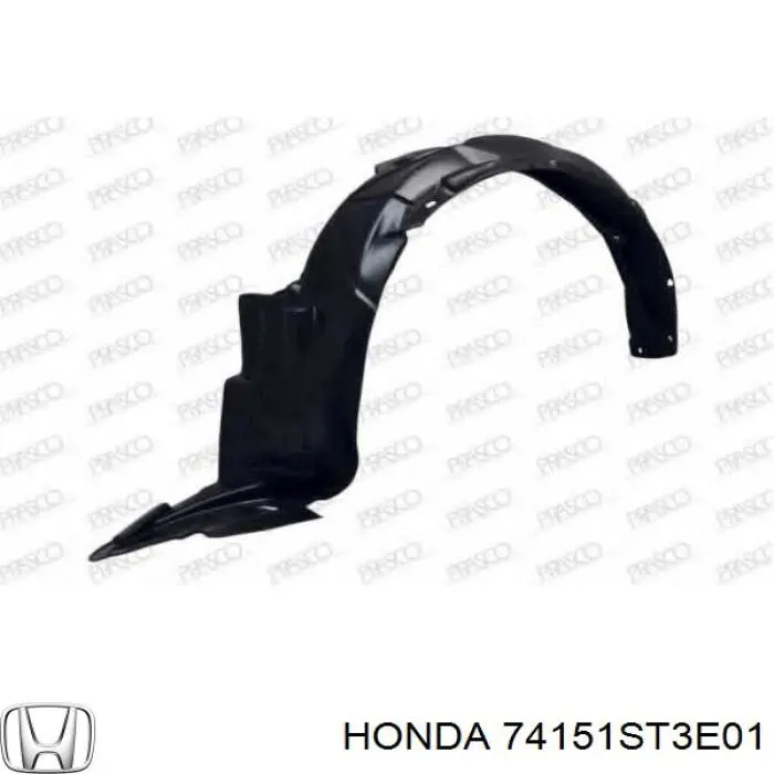 Подкрылок передний левый Хонда Сивик 6 (Honda Civic)