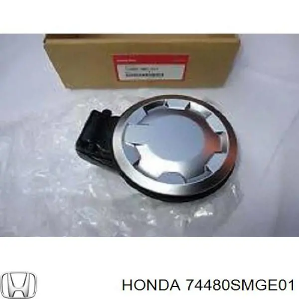 74480SMGE01 Honda Дверка бензобака