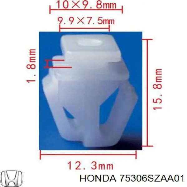  75306SZAA01 Honda