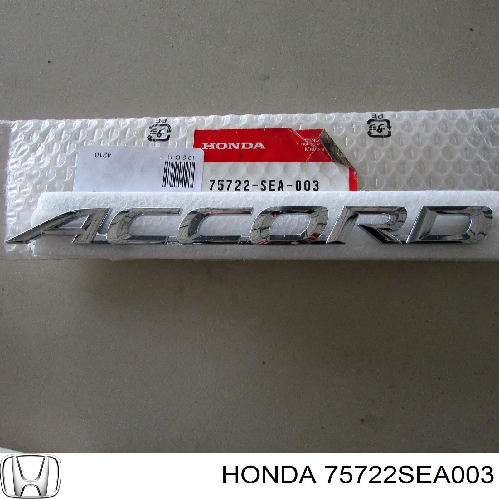 75722SEA003 Honda