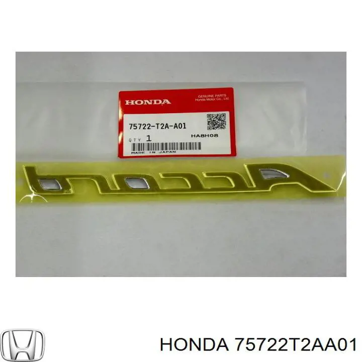  75722T2AA01 Honda