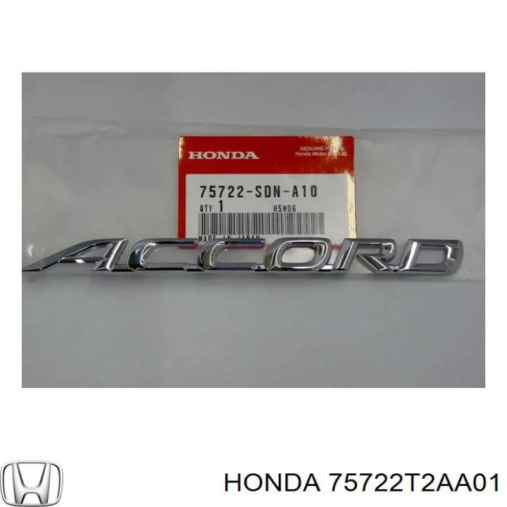 75722T2AA01 Honda 