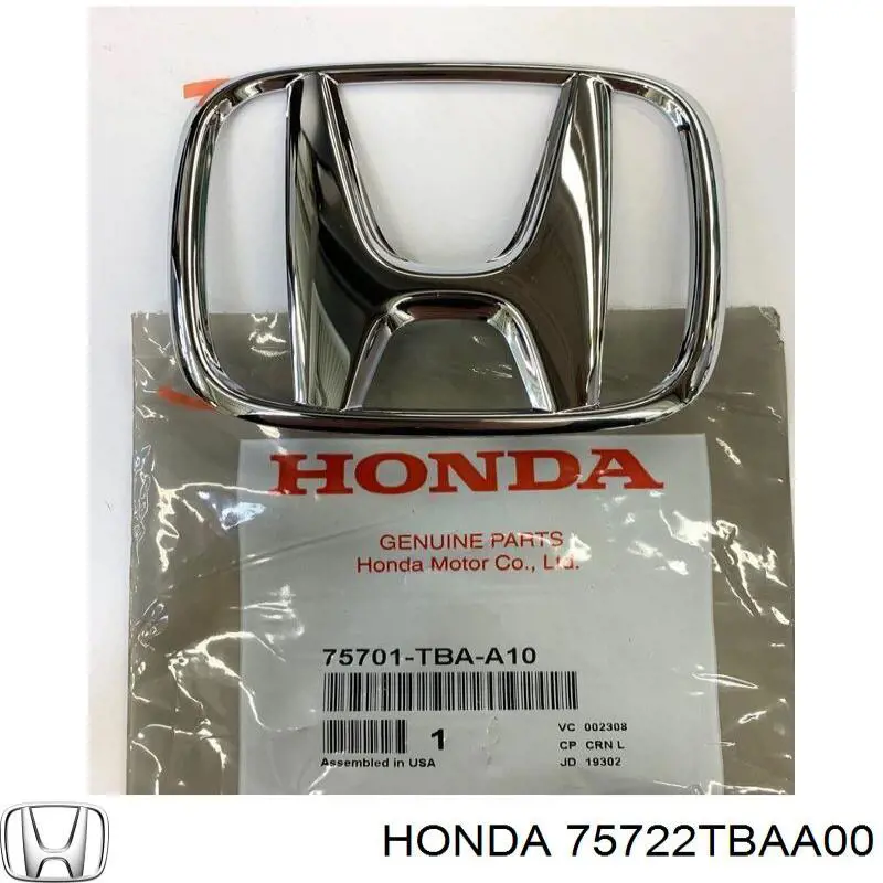 75722TBAA00 Honda 