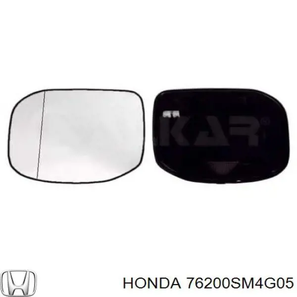 Купить 76200SM4G05 Honda Боковое зеркало заднего вида правое