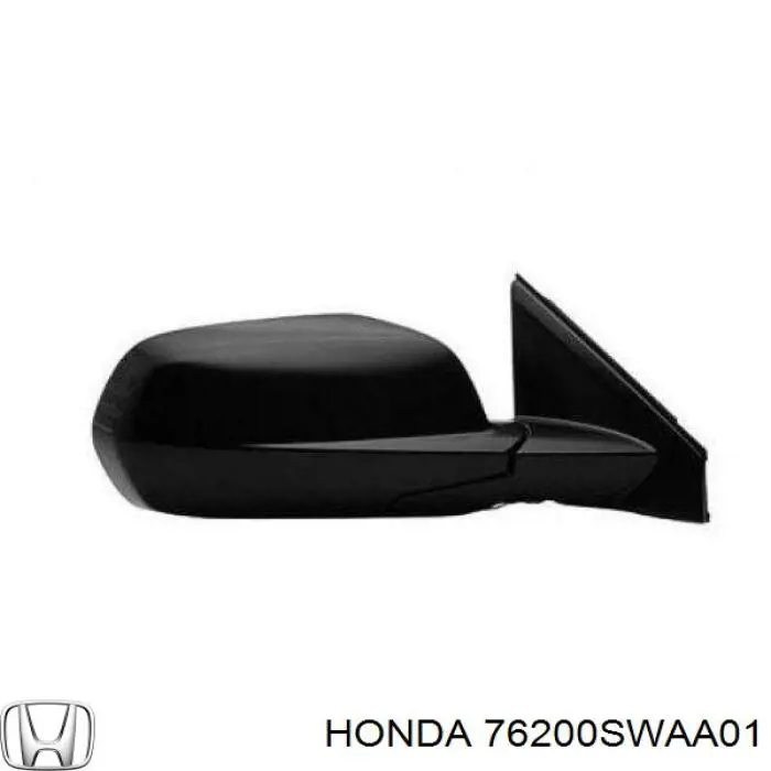 Купить 76200SWAA01 Honda Боковое зеркало заднего вида правое