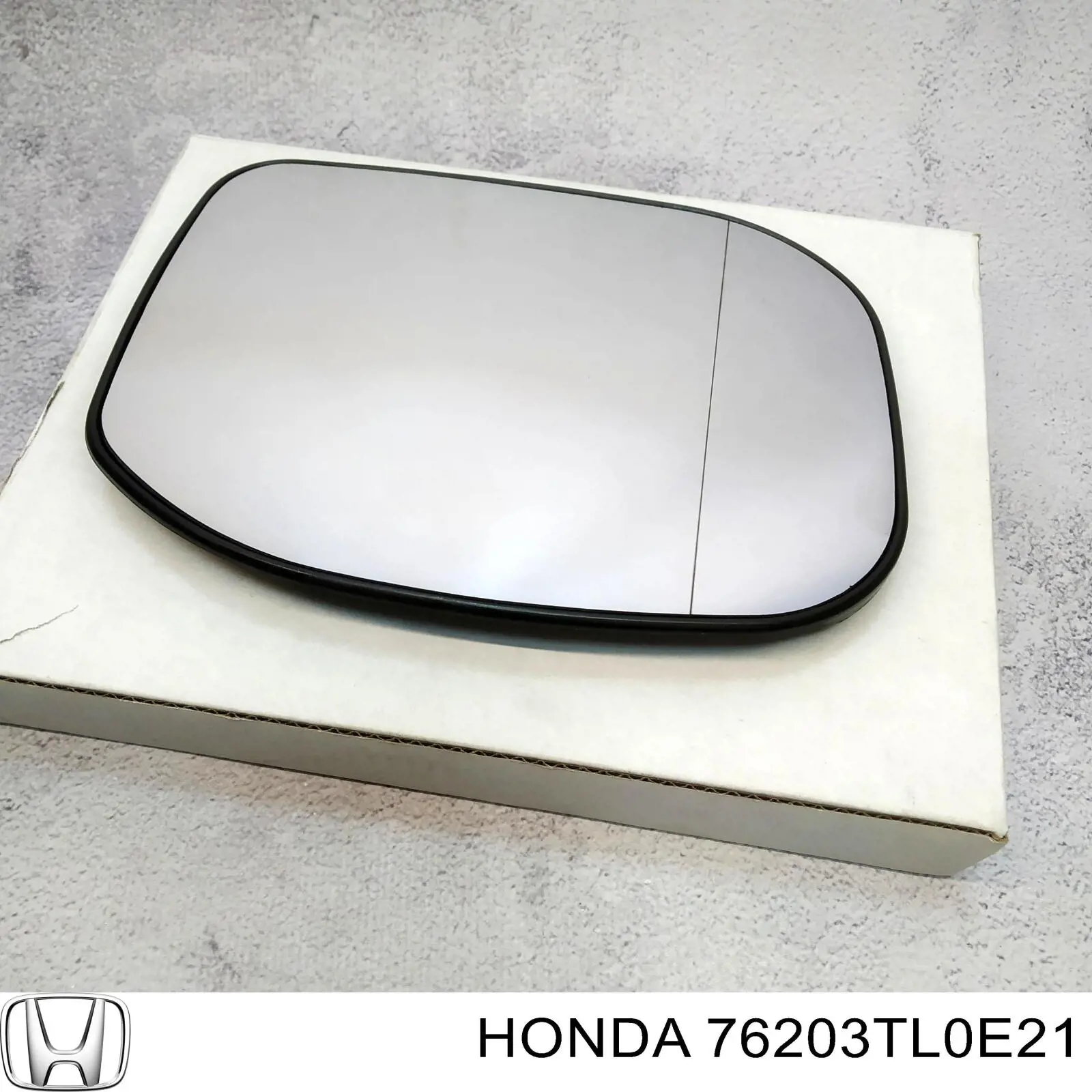 76203TL0E21 Honda зеркальный элемент зеркала заднего вида правого