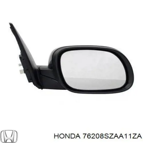 Купить 76208SZAA11ZA Honda Боковое зеркало заднего вида правое