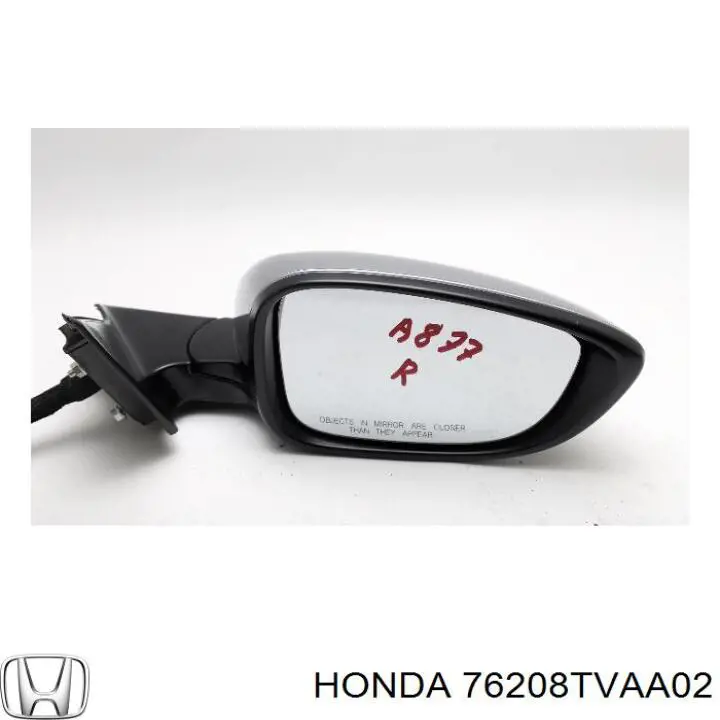 Наружное зеркало правое Honda 76208TVAA02 цена, от 253.39 USD