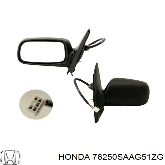 Боковое зеркало заднего вида Хонда Джаз GD (Хонда Джаз)