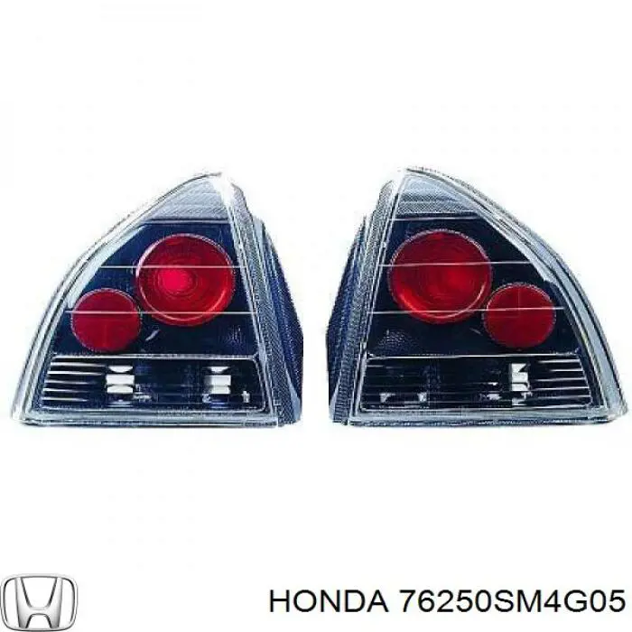 Купить 76250SM4G05 Honda Наружное зеркало левое