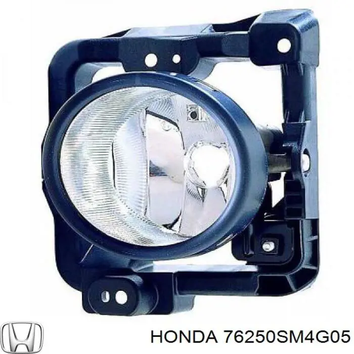 Левое боковое зеркало 76250SM4G05 Honda