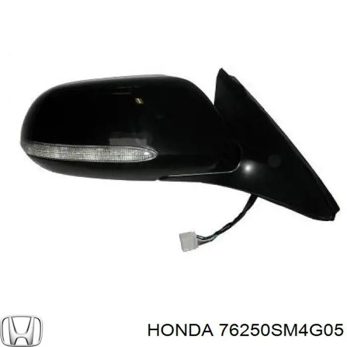 Зеркало левое Honda 76250SM4G05