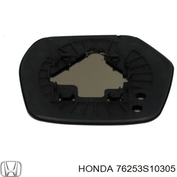 76253S10305 Honda зеркальный элемент зеркала заднего вида левого
