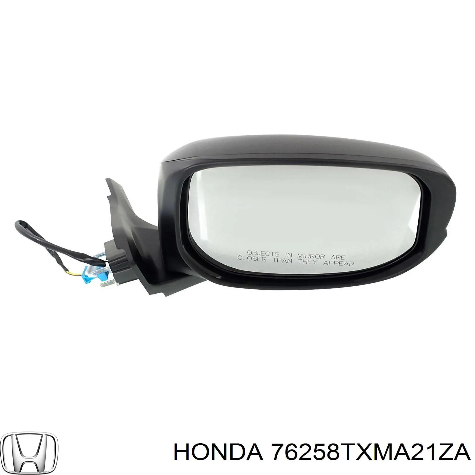 Зеркало заднего вида, левое Honda 76258TXMA21ZA цена, от 301.91 USD