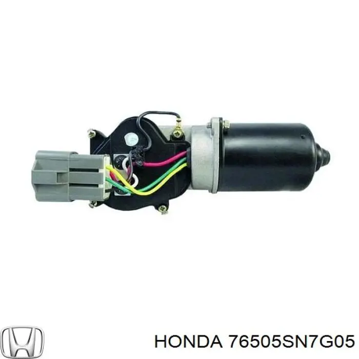 Мотор стеклоочистителя передний на Honda Accord V CC7
