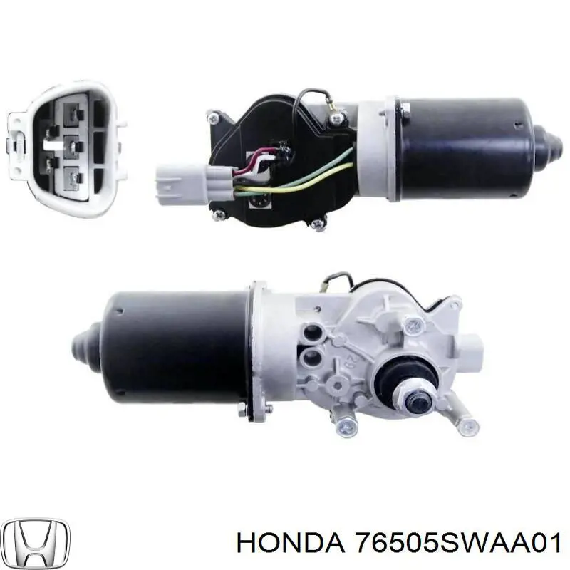Купить 76505SWAA01 Honda Мотор стеклоочестителя