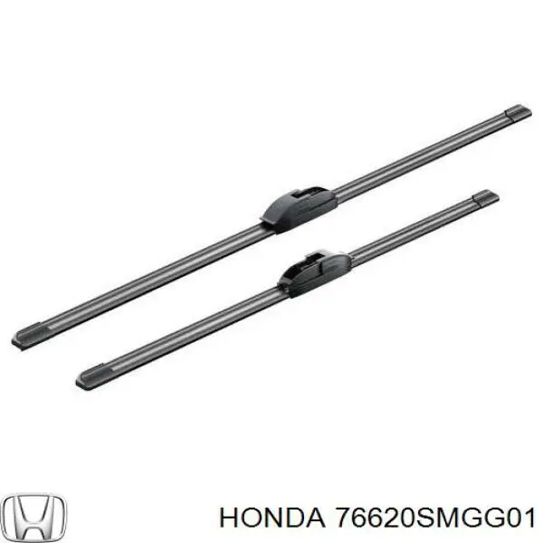 Limpiaparabrisas de luna delantera conductor 76620SMGG01 Honda