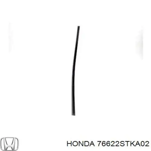 76622STKA02 Honda elástico da escova de limpador pára-brisas de condutor