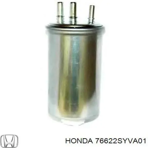76622SYVA02 Honda Резинка щетки стеклоочистителя пассажирская