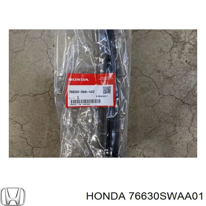Купить 76630SWAA01 Honda Щетка-дворник лобового стекла пассажирская