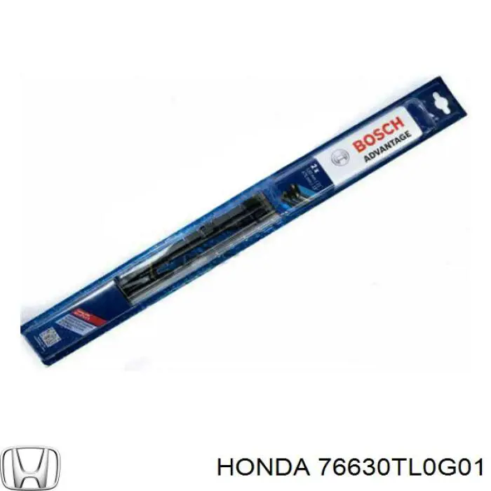 Купить 76630TL0G01 Honda Щетка-дворник лобового стекла пассажирская