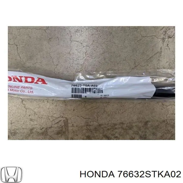 Резинка щетки стеклоочистителя водительская Honda 76632STKA02 цена, от 9.03 USD