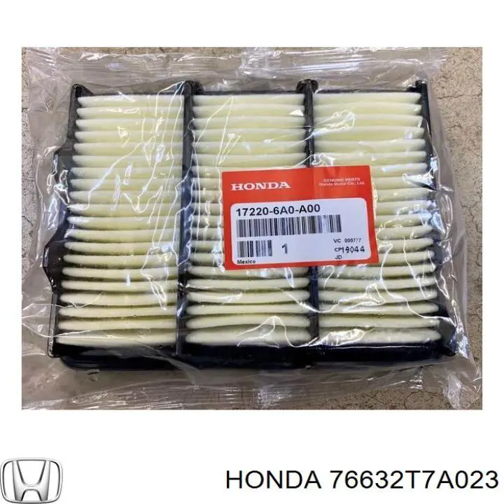  76632T7A023 Honda