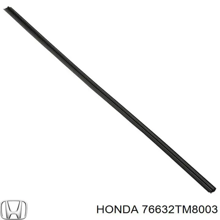 Купить 76632TM8003 Honda Щетка-дворник лобового стекла пассажирская