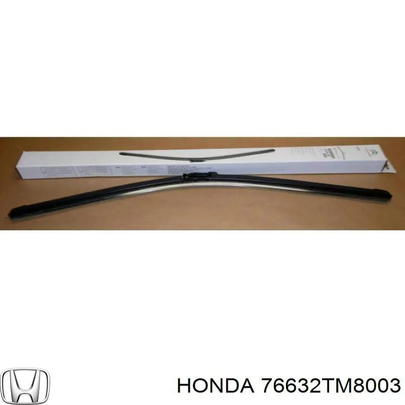 Щетка-дворник лобового стекла пассажирская 76632TM8003 Honda