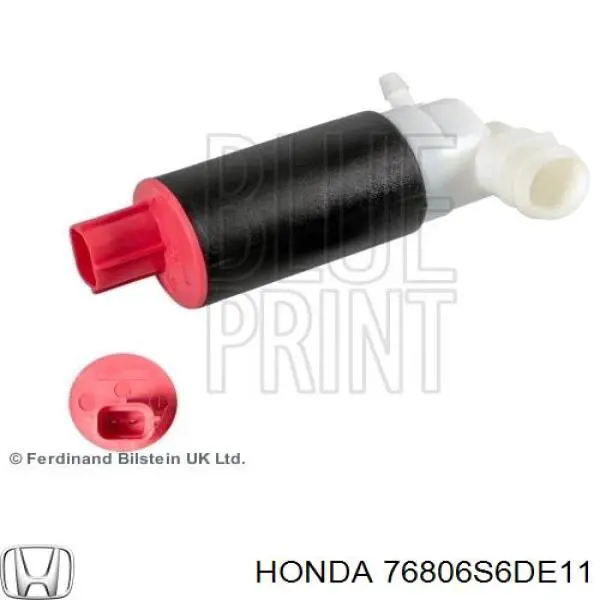 76806S6DE11 Honda Насос омывателя задний
