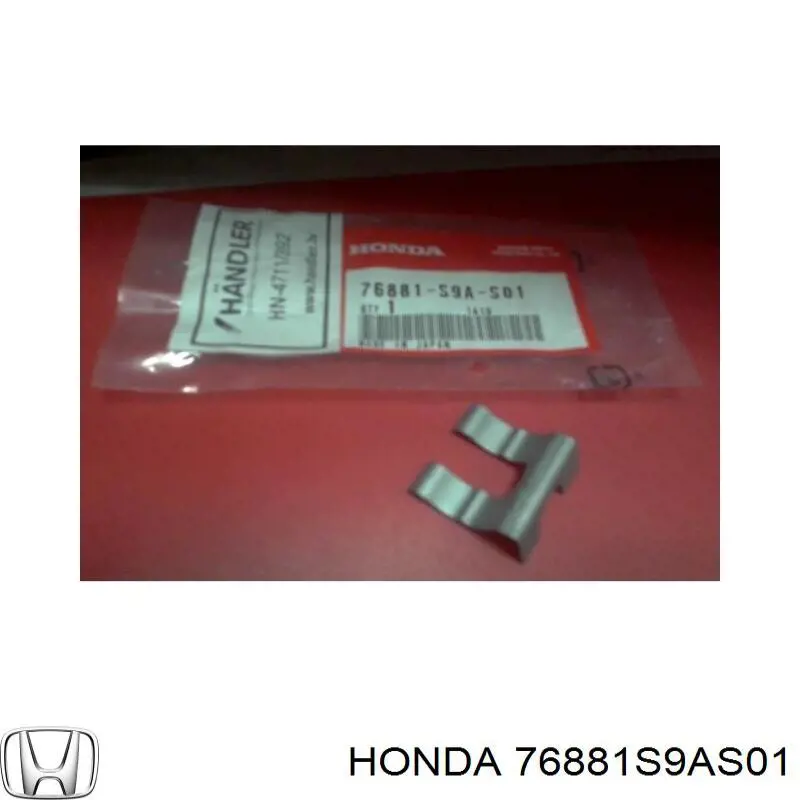 76881S9AS01 Honda 