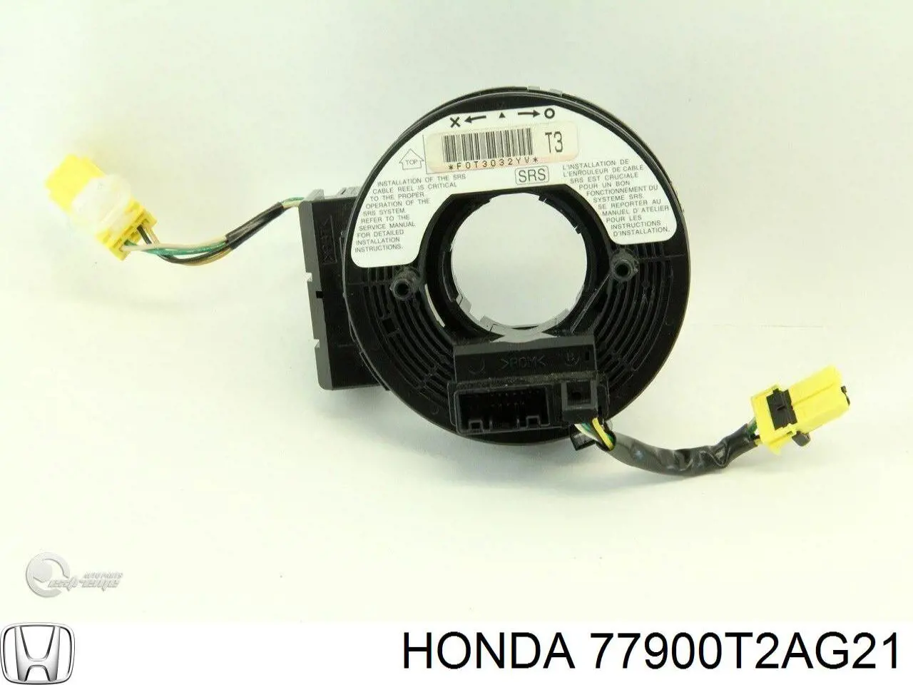 Кольцо AIRBAG контактное, шлейф руля Honda 77900T2AG21