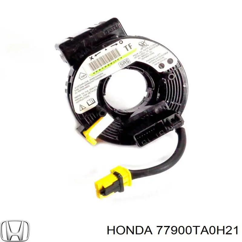 Кольцо AIRBAG контактное, шлейф руля Honda 77900TA0H21