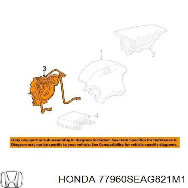 Купить 77960SEAG821M1 Honda 