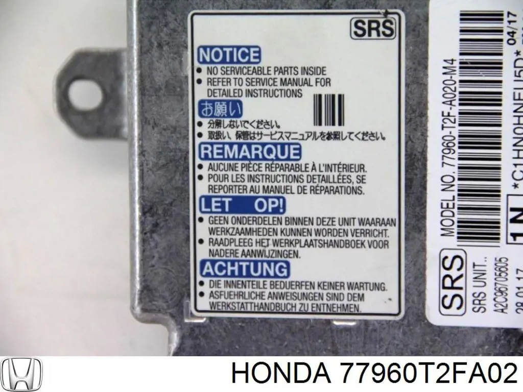  77960T2FA02 Honda