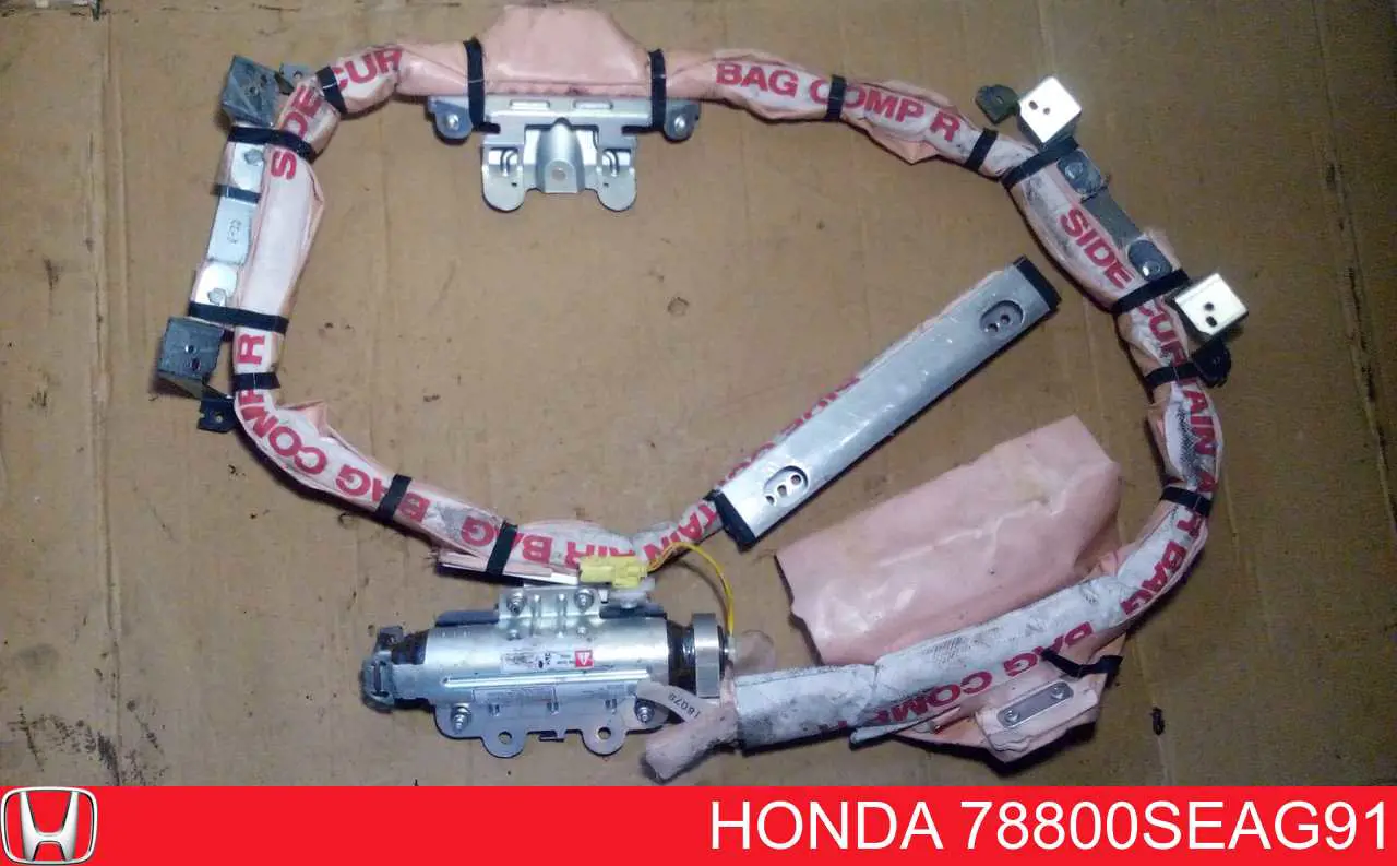 Cinto de segurança (AIRBAG) de estore lateral direito para Honda Accord (CL, CM)