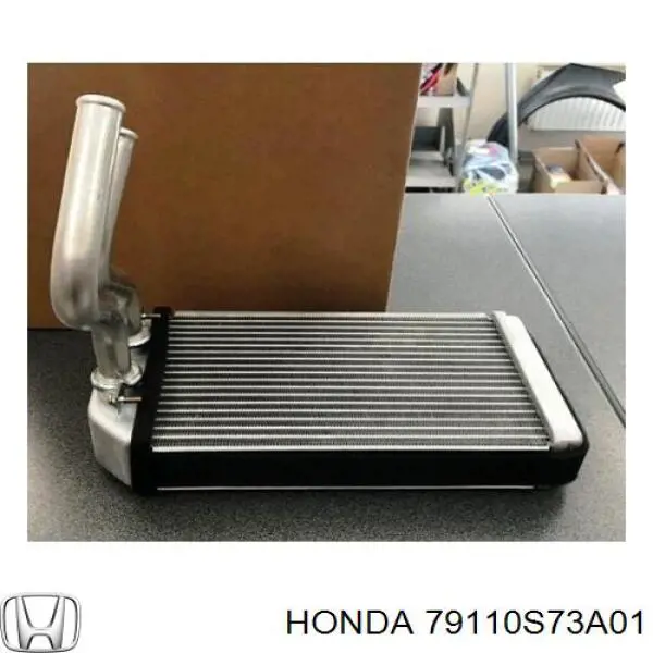 Радиатор печки (отопителя) на Honda Civic VI 