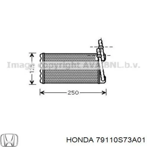 Радиатор печки 79110S73A01 Honda