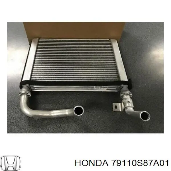 Радиатор печки (отопителя) на Honda Accord VI 